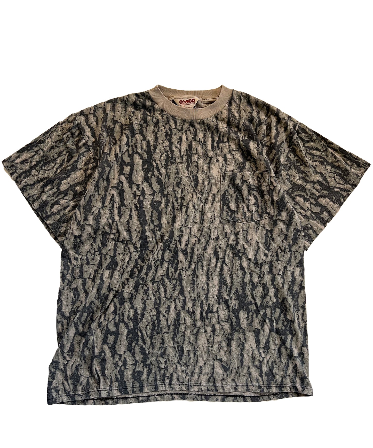 Vintage Camco Camo Pocket Tee (X-Large)