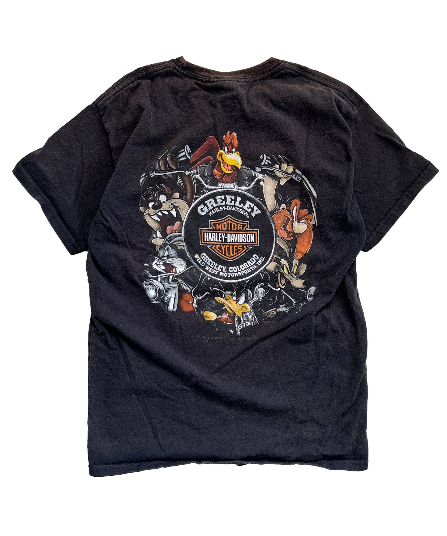 Vintage Harley Davidson Looney Tunes Tee (Small)