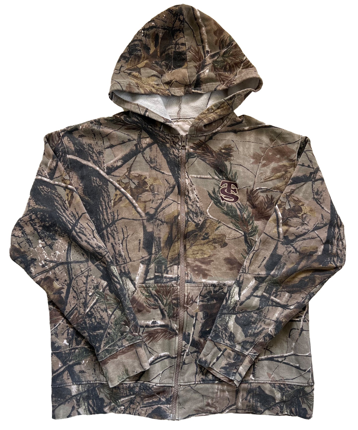 Realtree Zip Up Hoodie (Large)