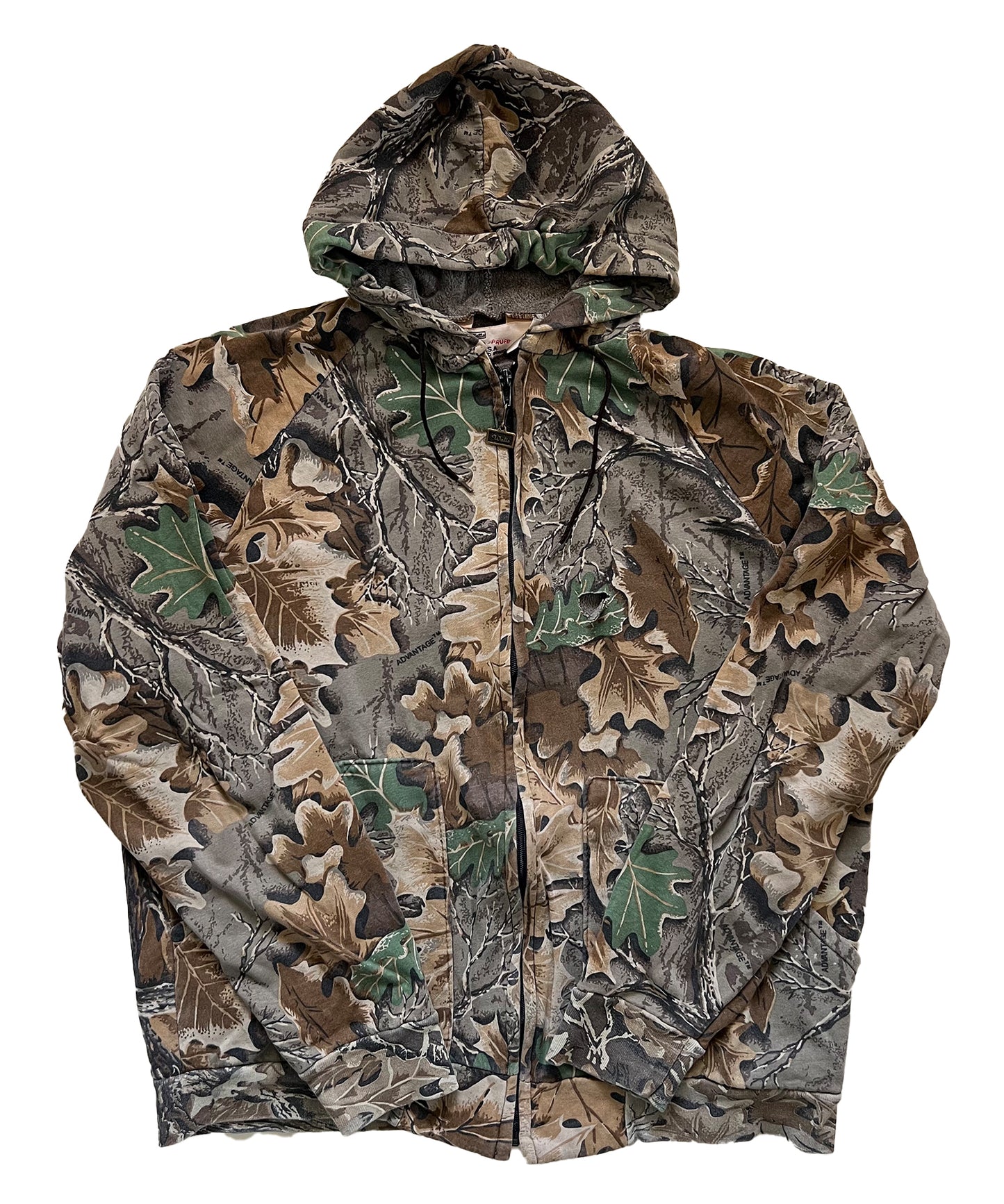 Vintage Walls Realtree Zip Up Hoodie (Large)