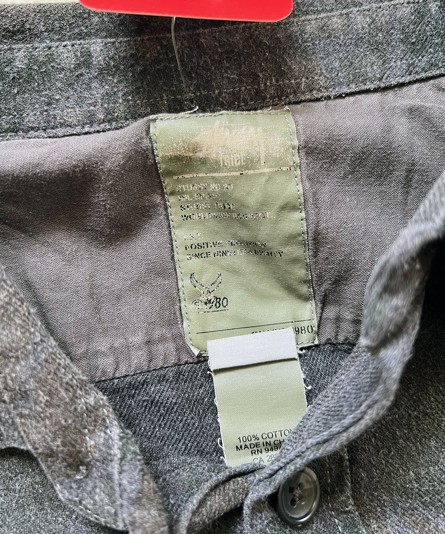 Stussy Tribe Camo Button Up (Large)