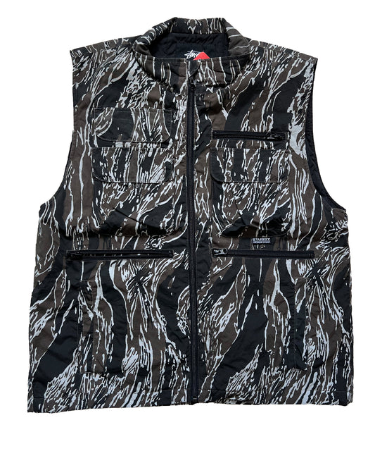 Stussy Nylon Camo Vest (Large)