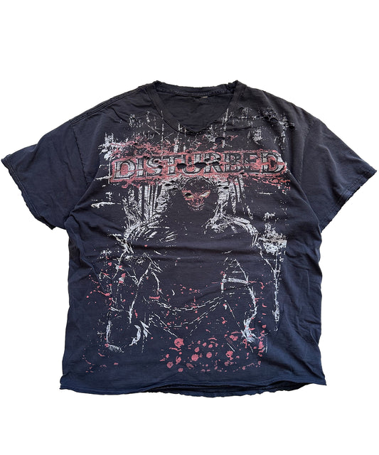 Super Distressed Disturbed Tee (Large)