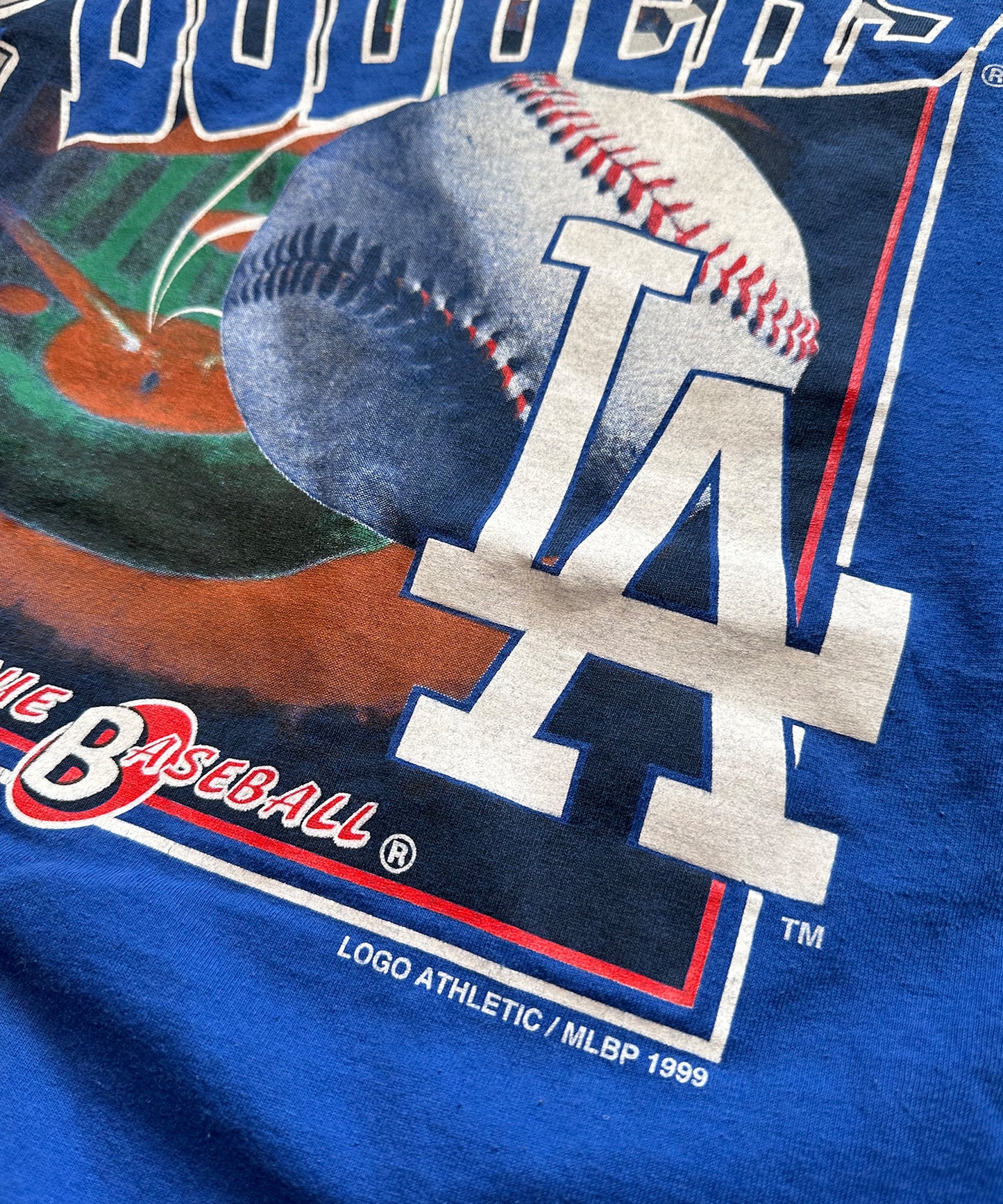 1999 Logo 7 LA Dodgers Tee (XXLarge)