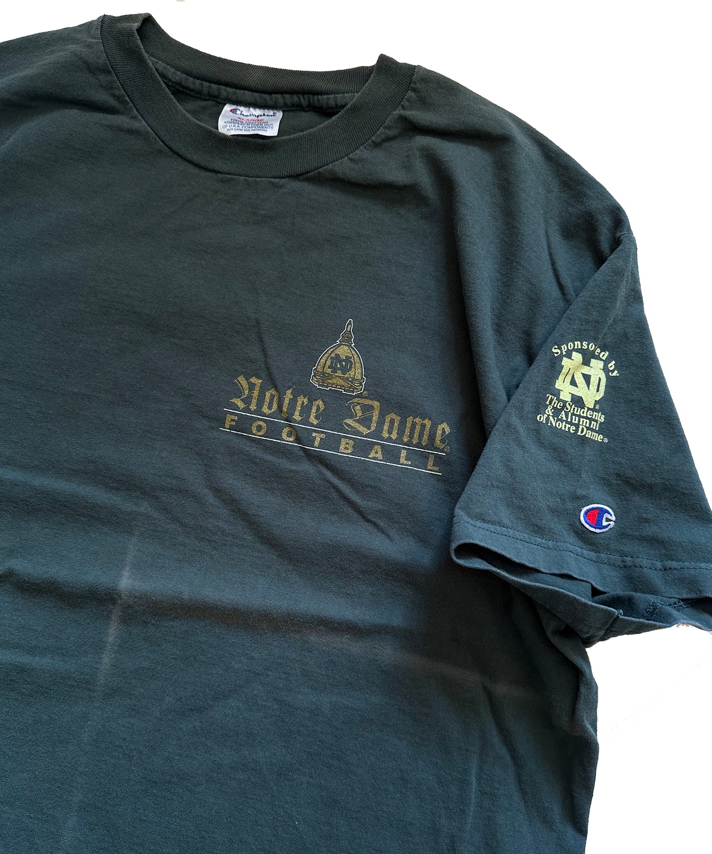 Vintage Notre Dame Football Tee (XL)