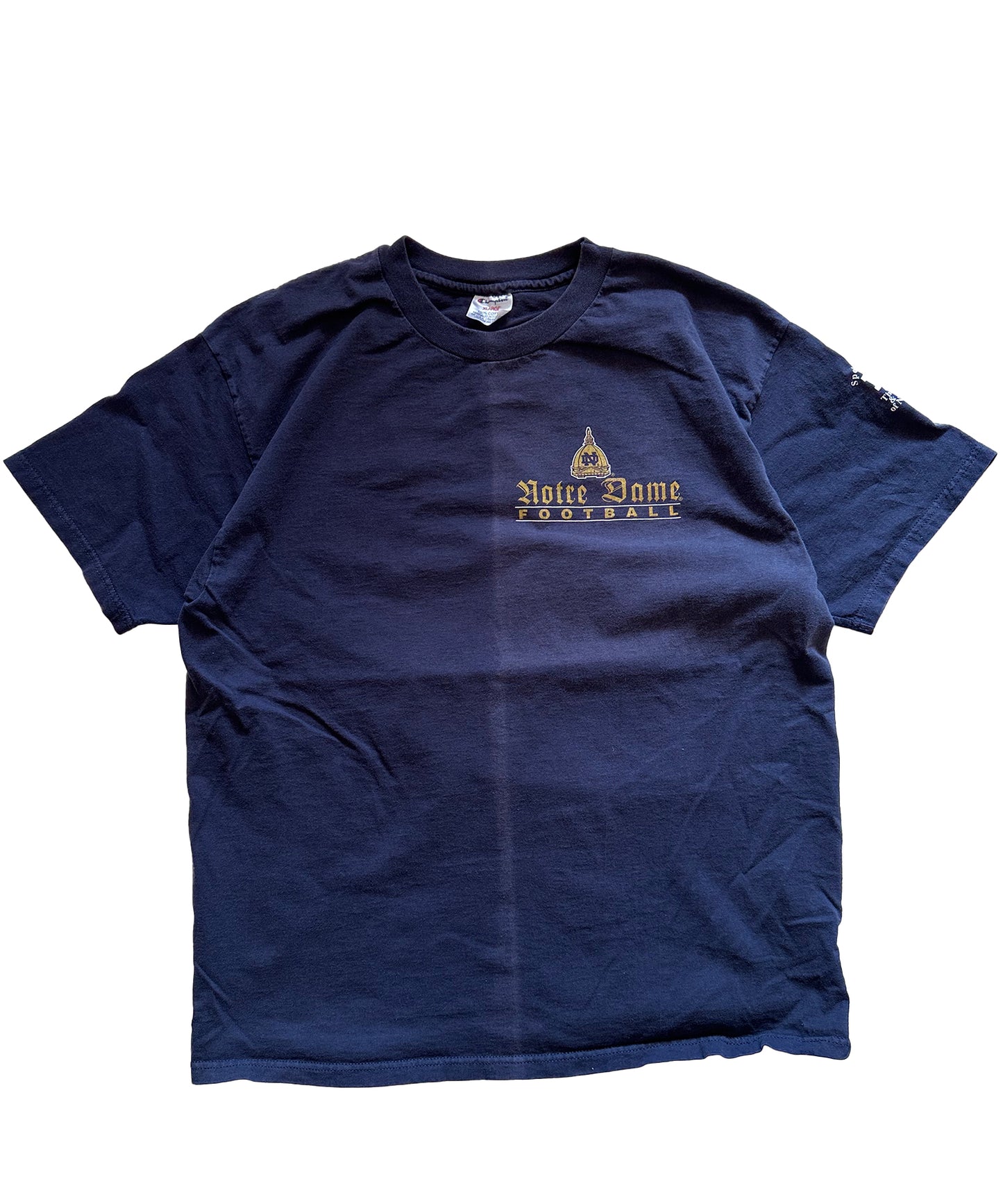 Vintage Notre Dame Football Tee (XL)