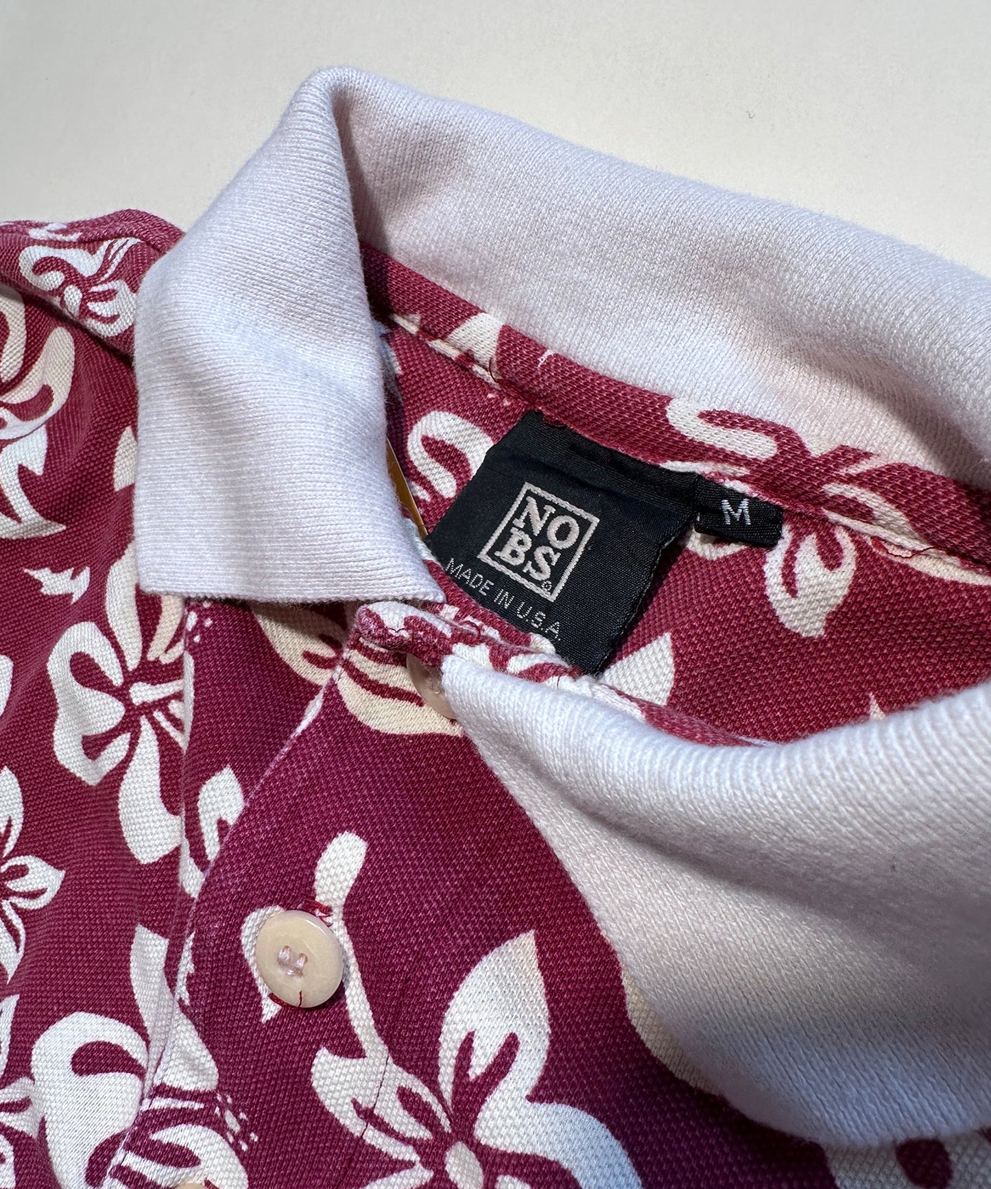 No BS Floral Polo (Large)