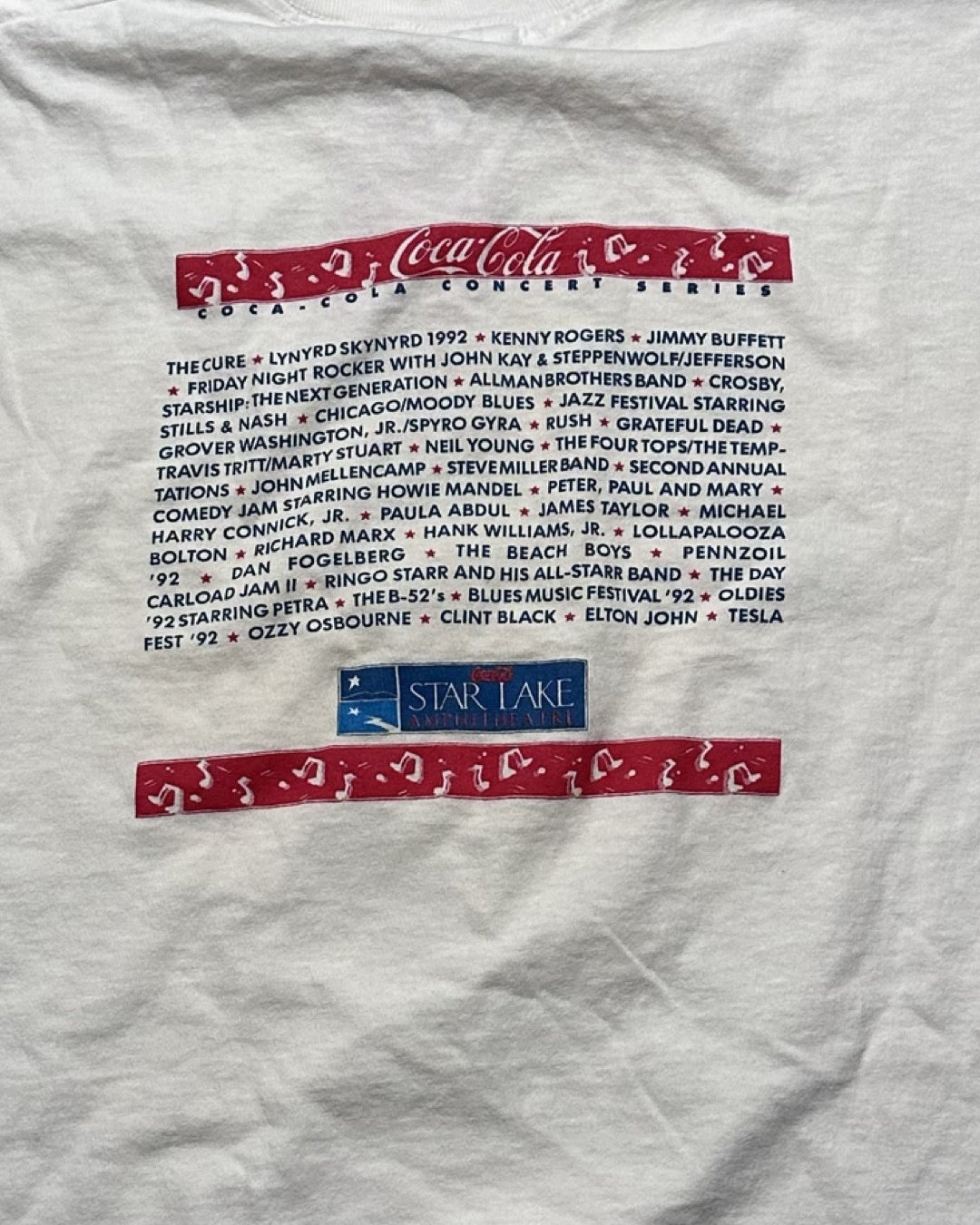 Vintage 1992 Coca Cola Starlake Tee (Large)