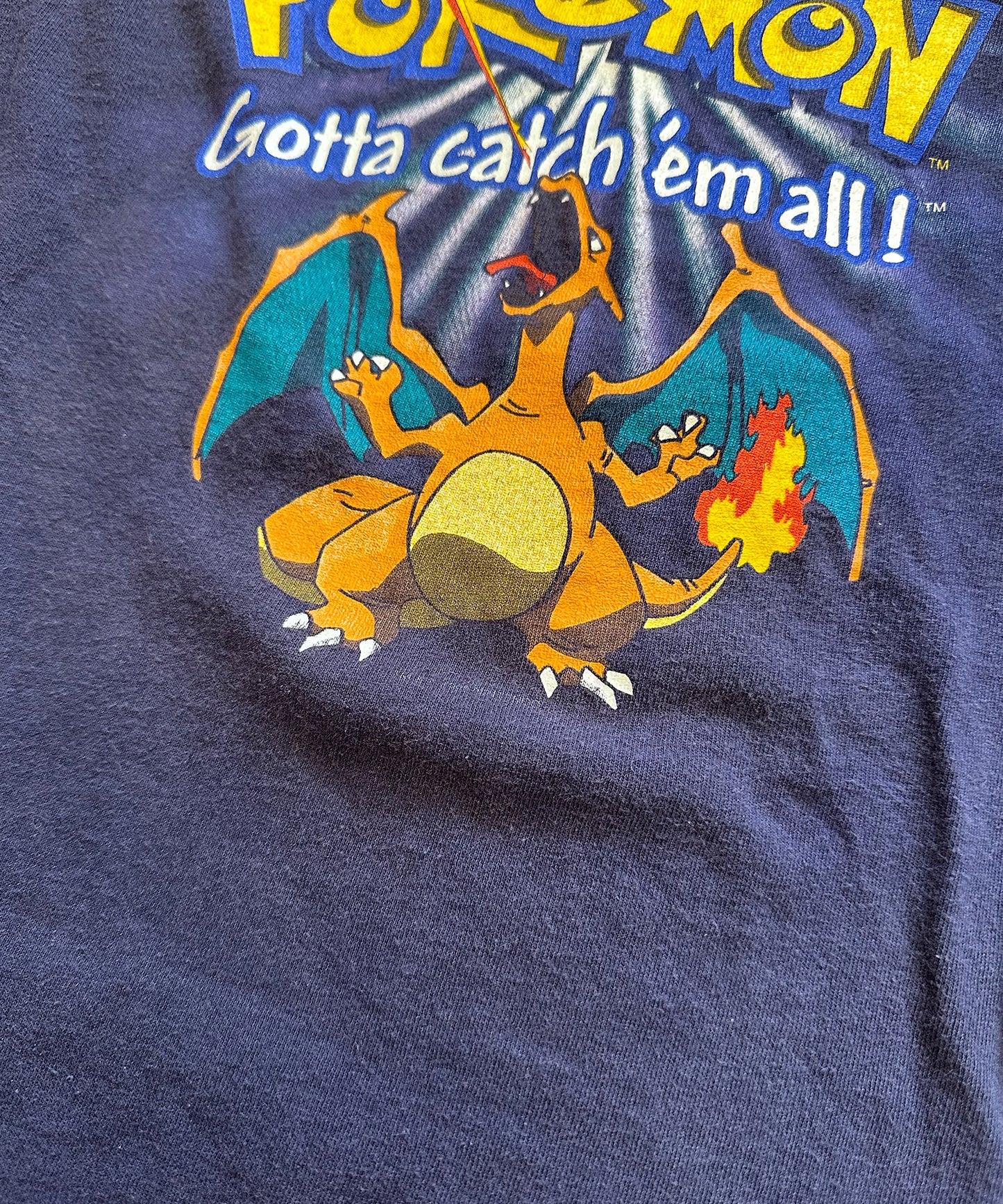 Vintage 1999 Pokemon Long Sleeve Tee (Small)