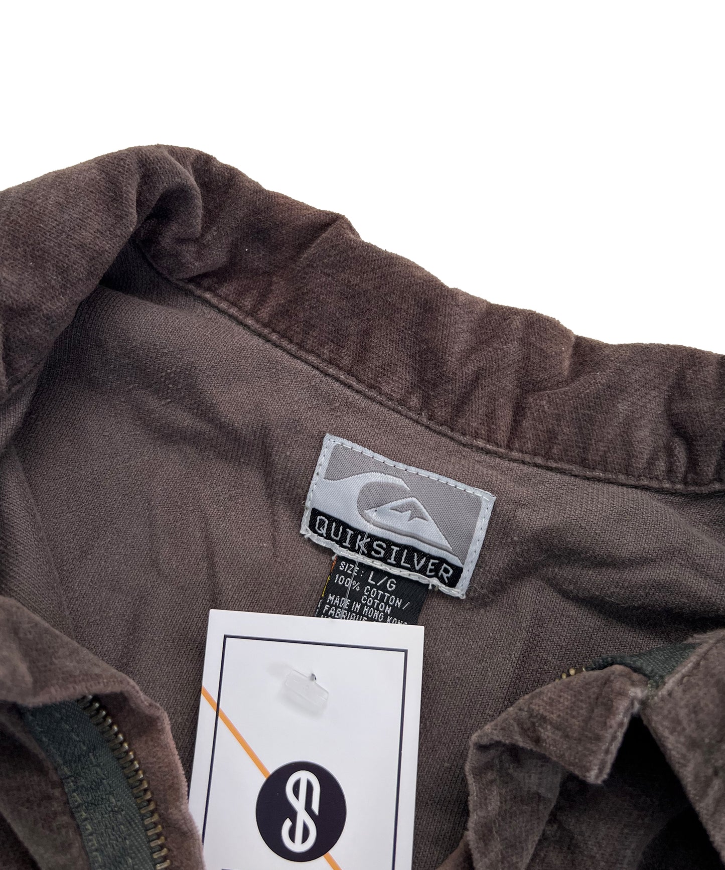 Y2K Quiksilver Zip Up Jacket (Large)