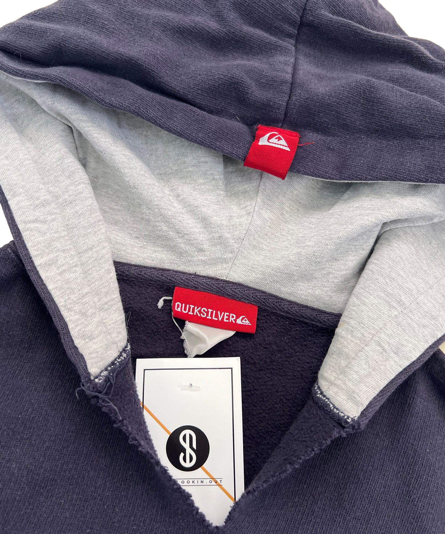 Y2K Quiksilver Hoodie (X-Small)