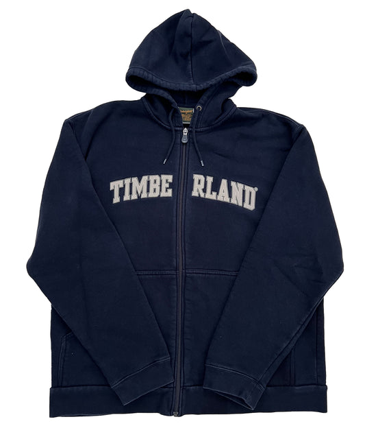 Y2K Timberland Zip Up Hoodie (Medium/Large)