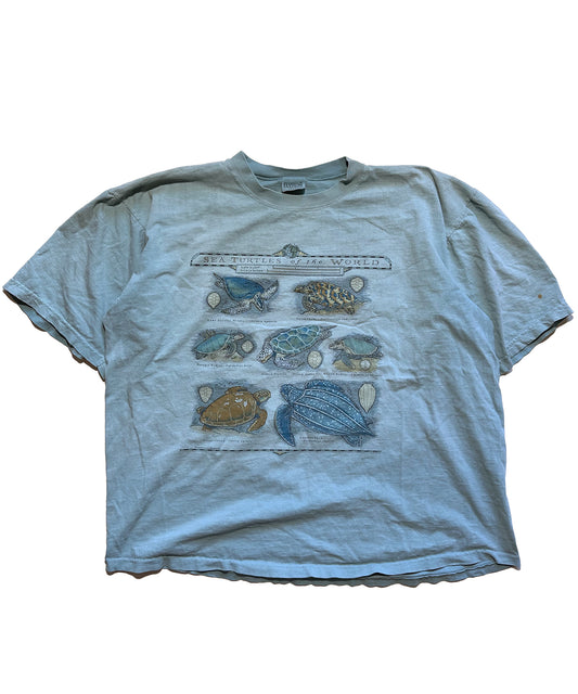 Vintage Sea Turtles of the World Tee (Large)