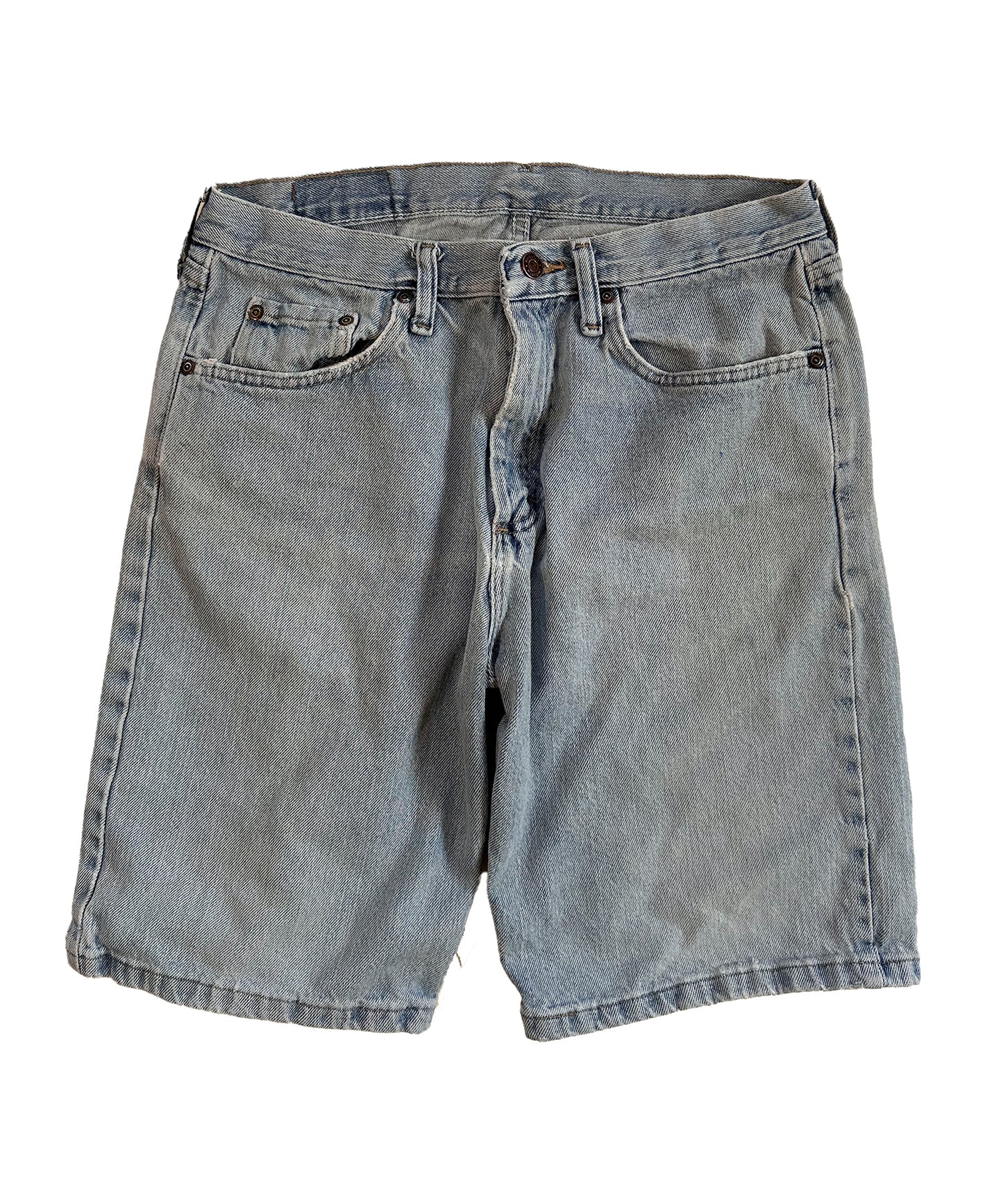 Wrangler Light Wash Jorts (32)