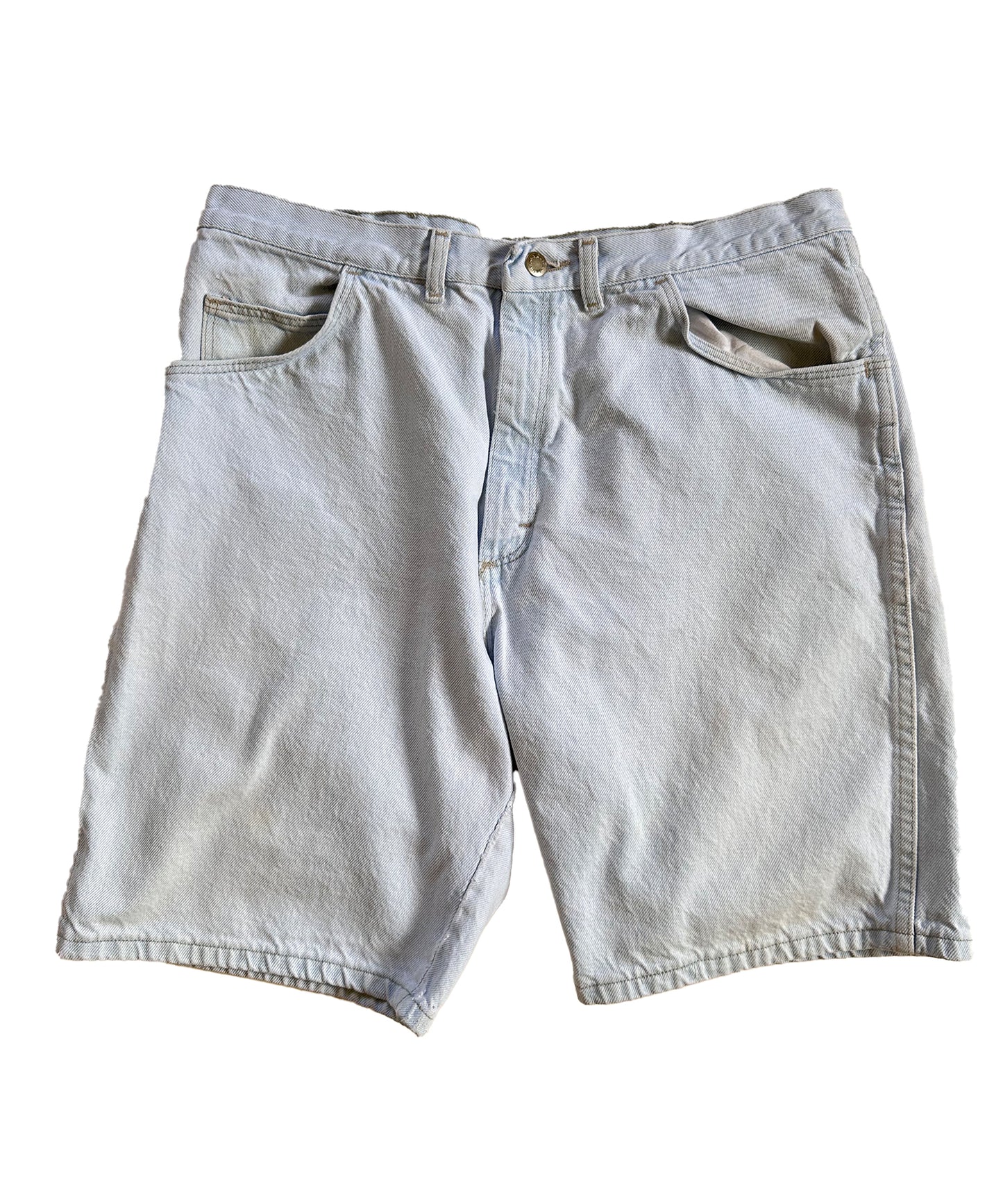 Wrangler Light Wash Jorts (38)