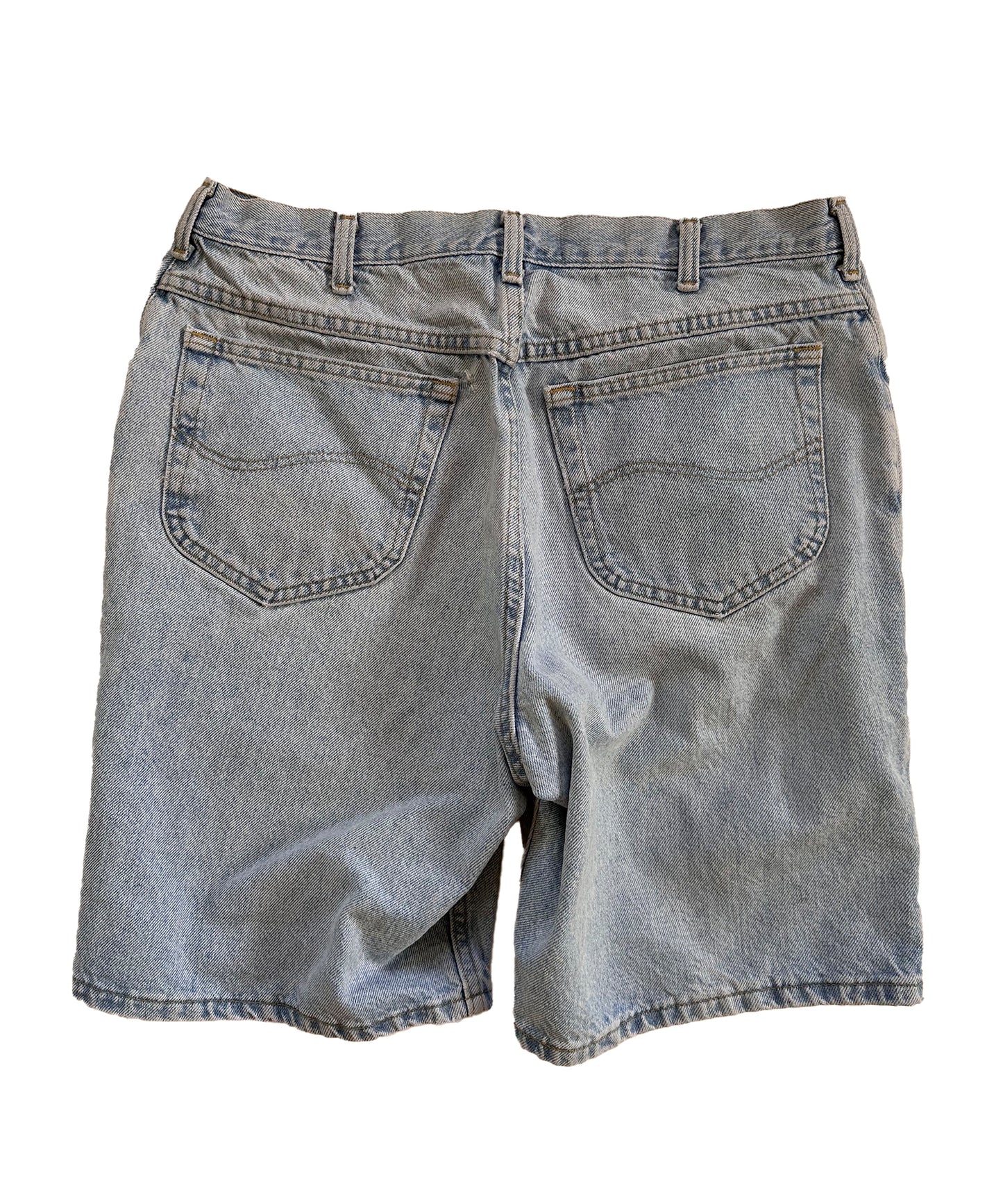 Lee Light Wash Jorts (34)