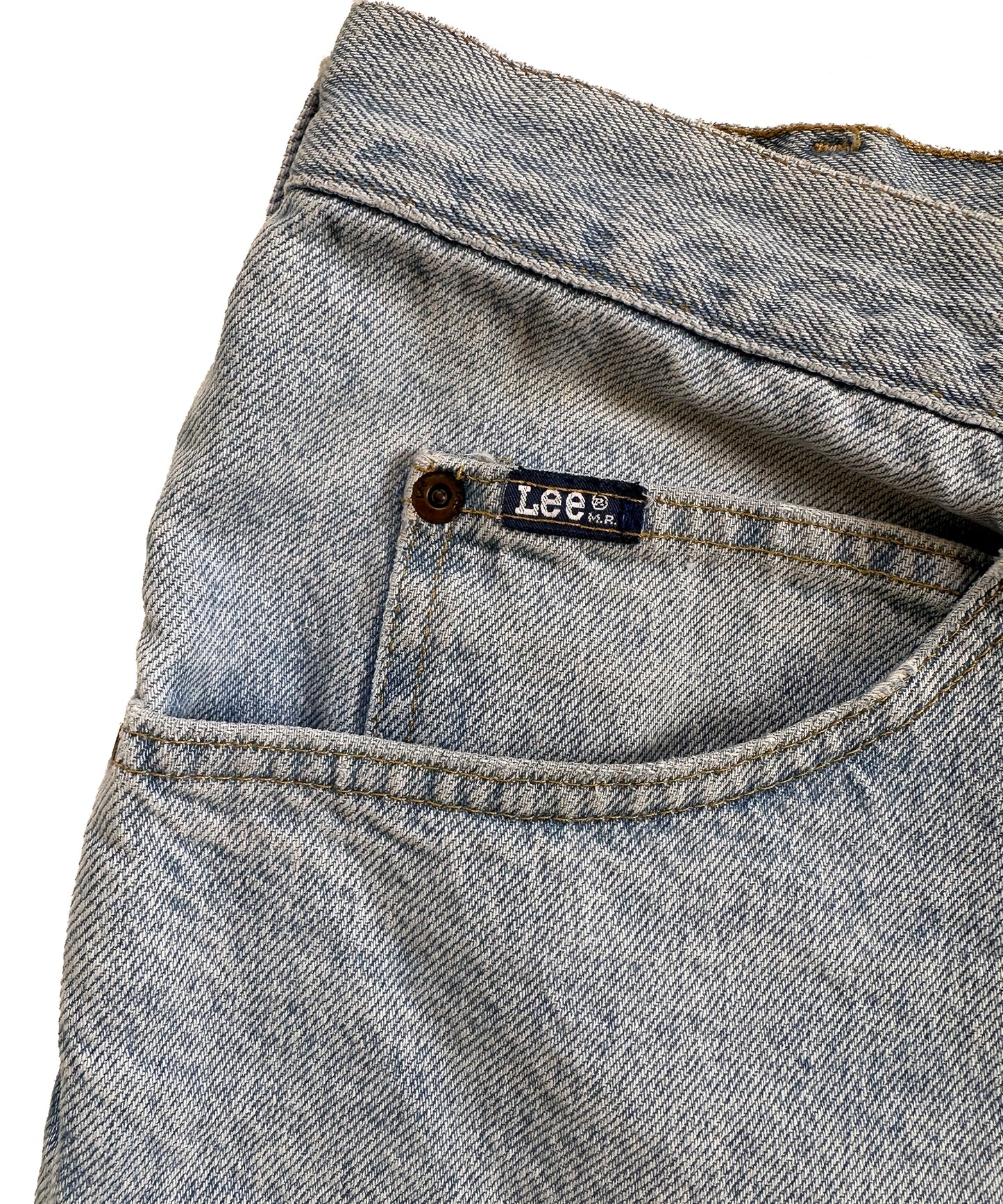 Lee Light Wash Jorts (34)