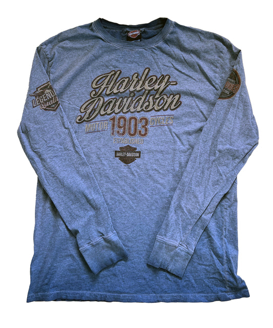 Y2k Harley Davidson Long Sleeve (X-Large)