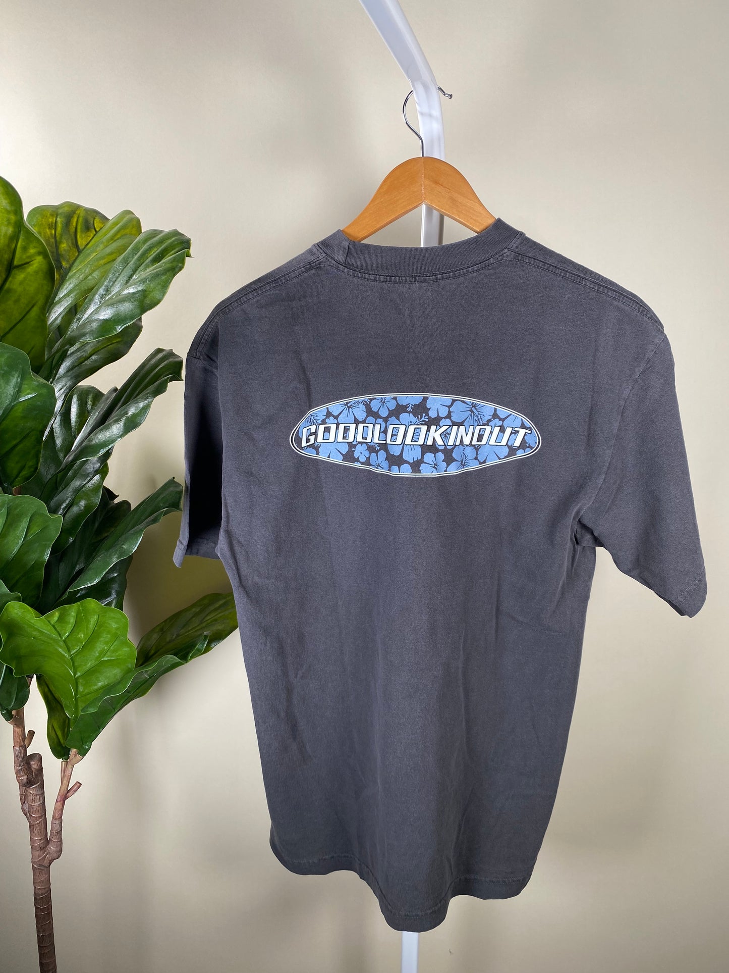 GLO Faded Black Floral Tee