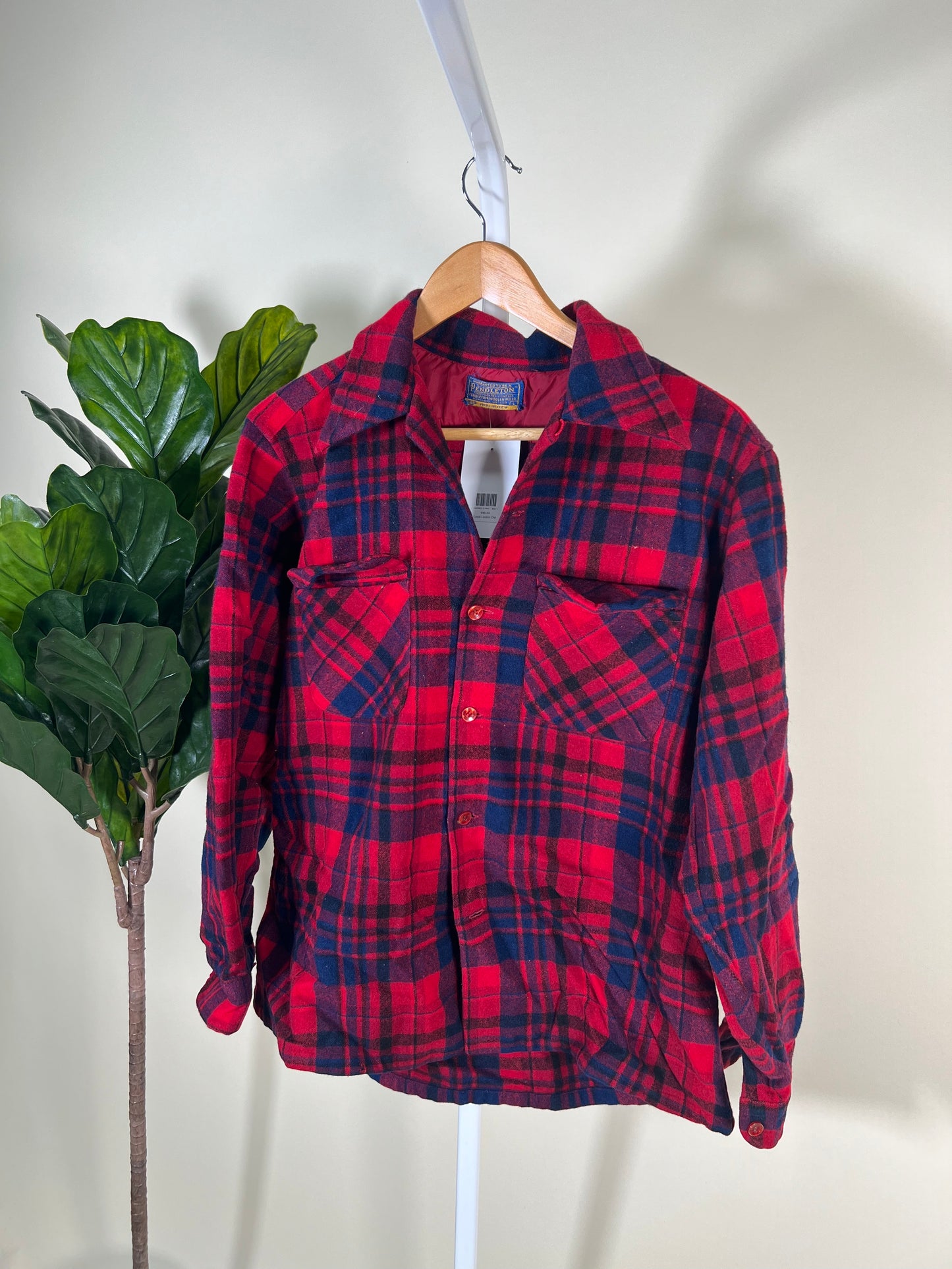 Vintage Pendleton Wool Flannel (Large)