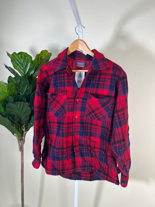Vintage Pendleton Wool Flannel (Large)
