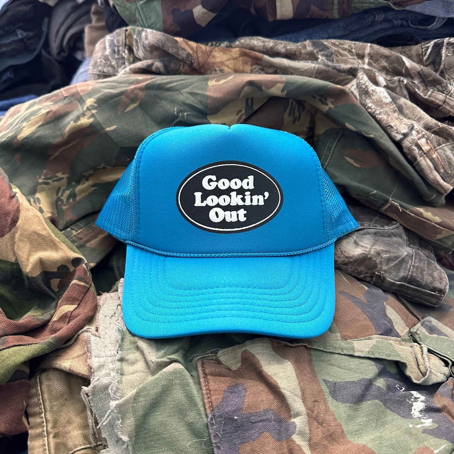 GLO Trucker Hat (Turquoise)