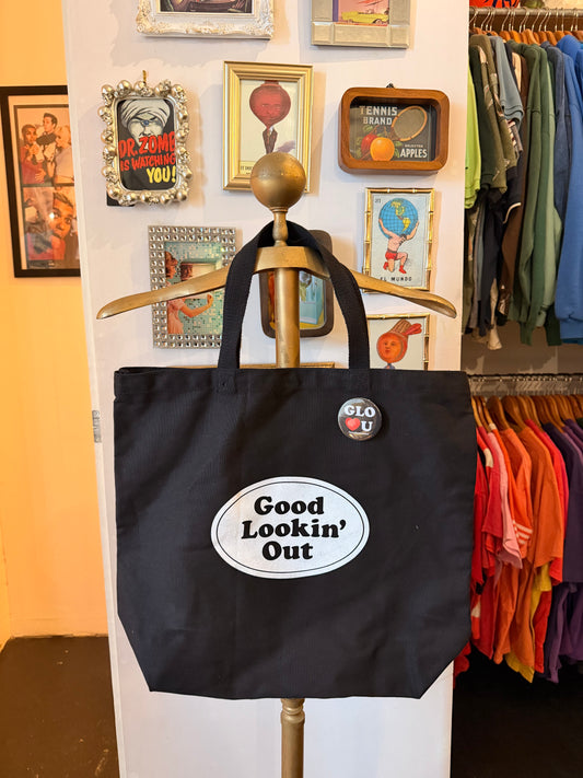 GLO Logo Tote (Black)