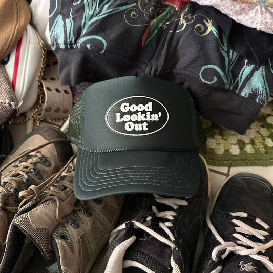 GLO Trucker Hat (Forest Green)