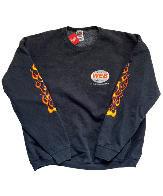 The Web Bike Nite Crewneck (2X)