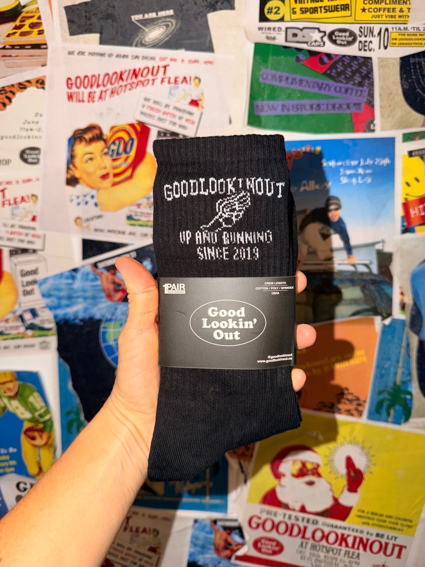 Up & Running Socks (Black)