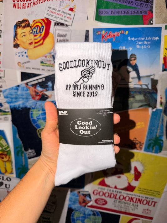 Up & Running Socks (White)