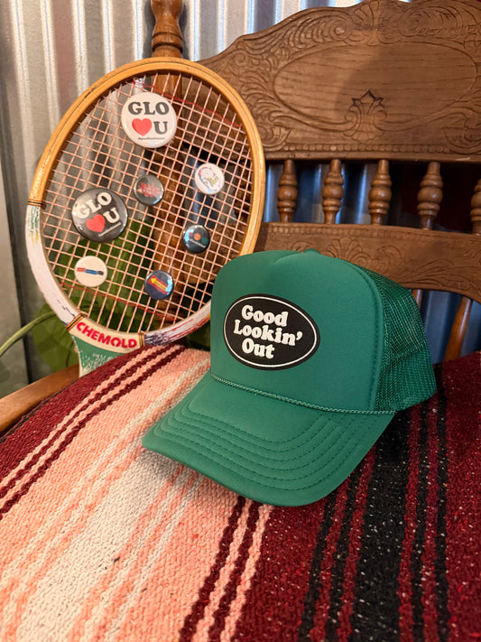GLO Logo Trucker Hat (Green)