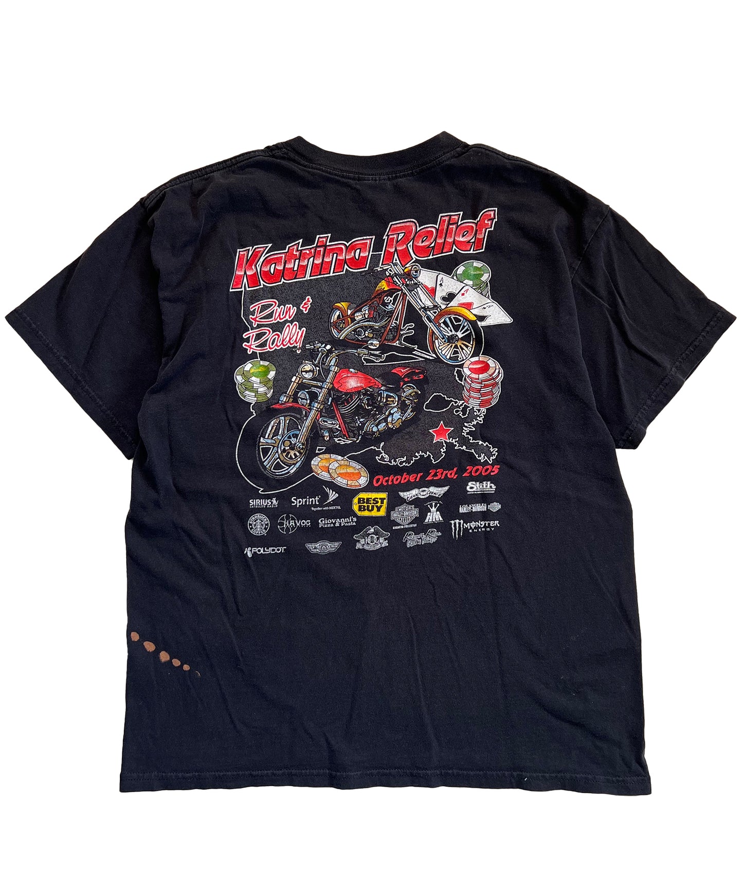 Y2K Harley Davidson Katrina Relief Tee (Large)