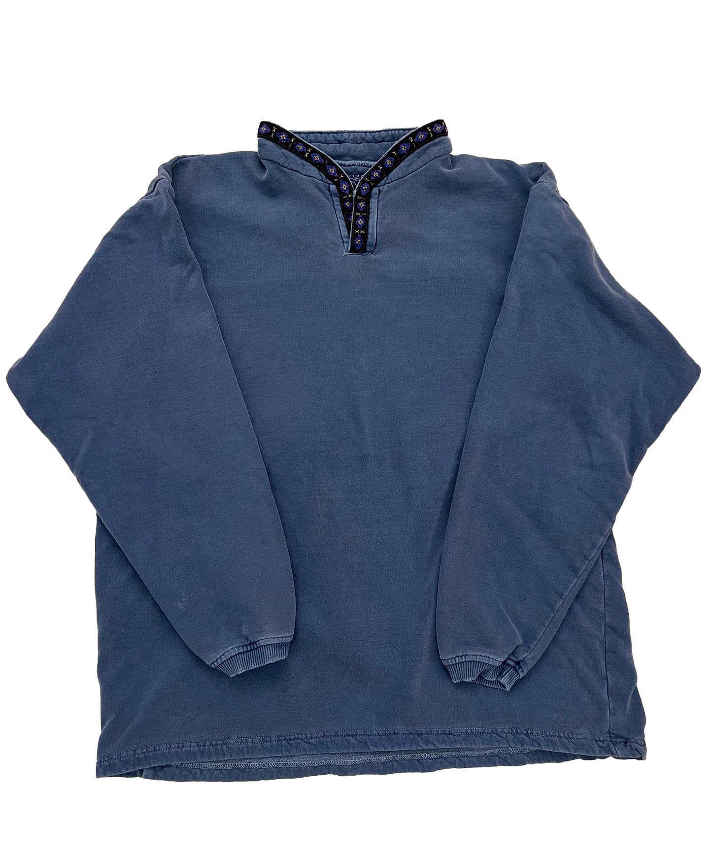Vintage alf Sweater Henley (Large)