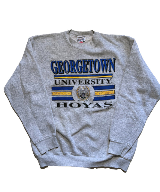 Vintage Georgetown University Hoyas Sweater (Large)