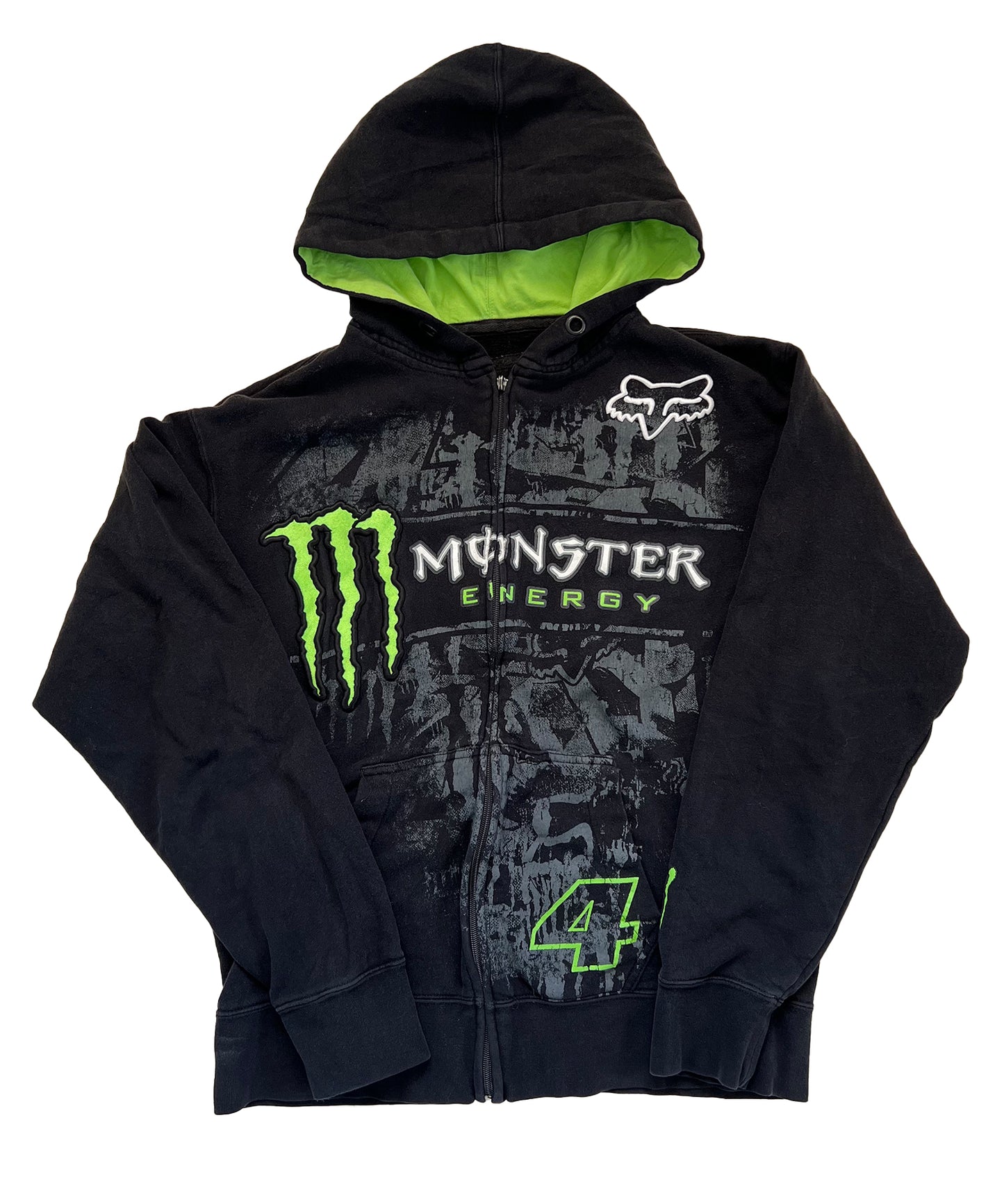 Fox Monster Energy Hoodie (Large)