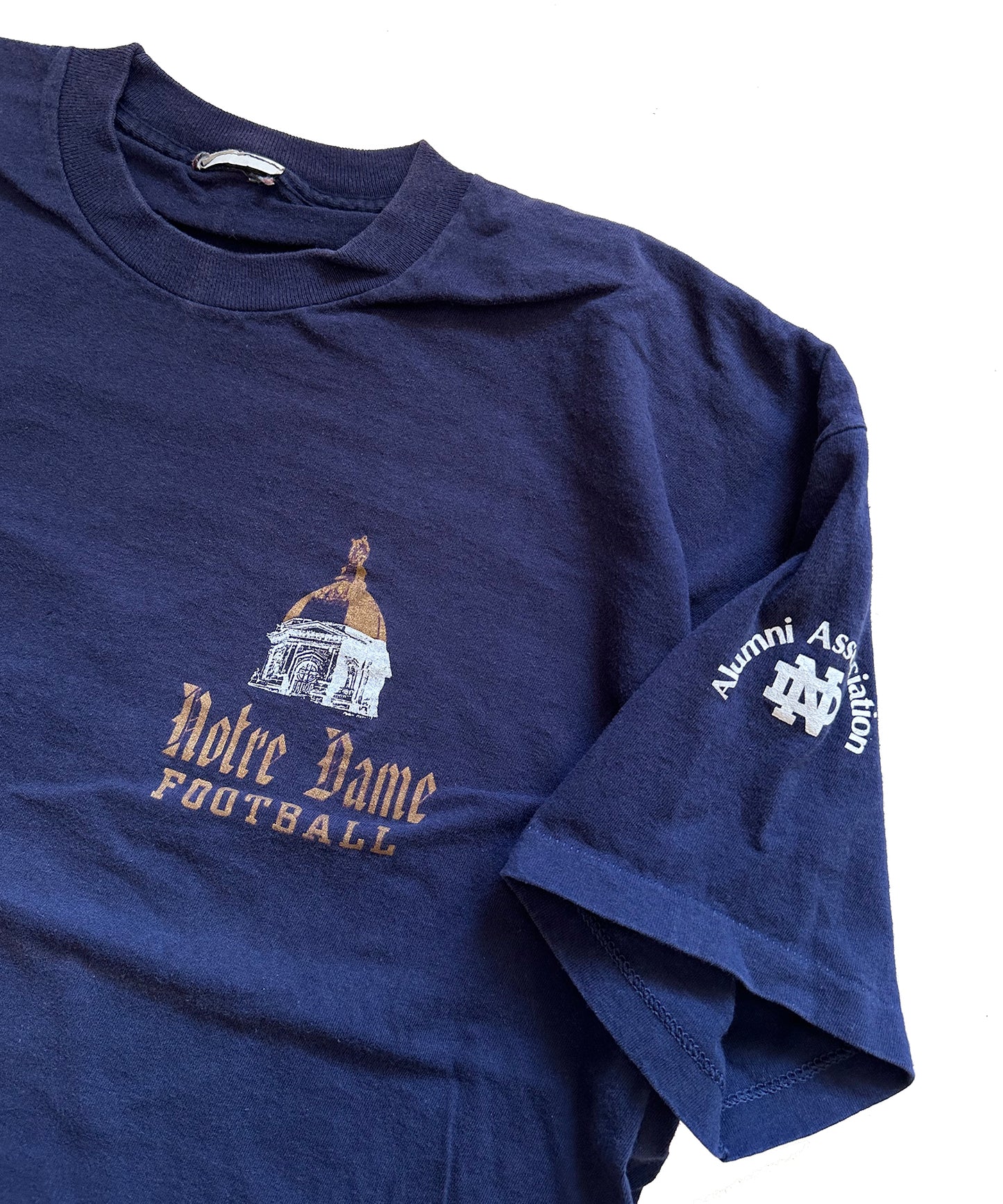 Vintage Notre Dame Football Tee (XL)