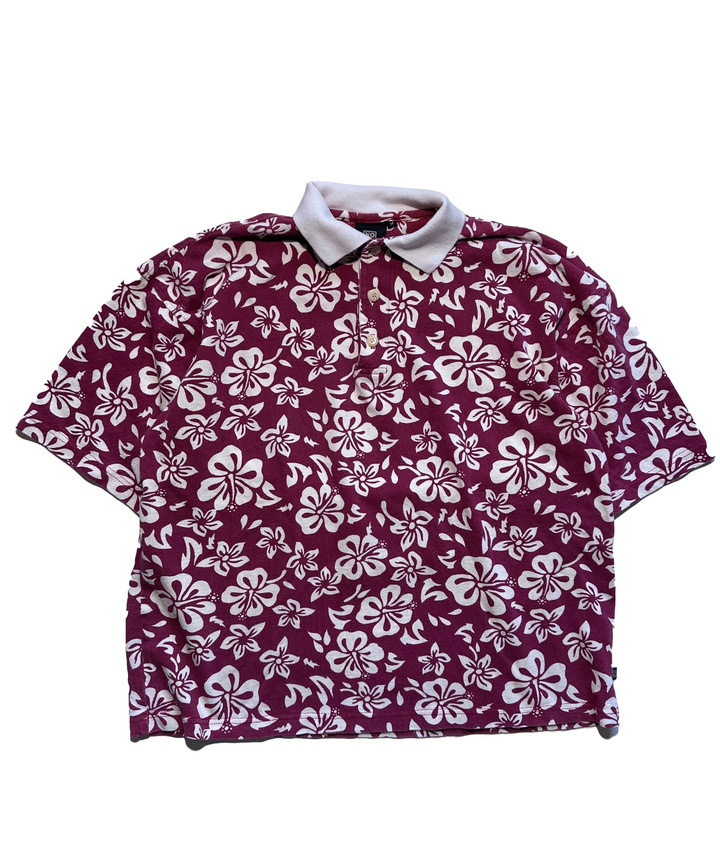 No BS Floral Polo (Large)