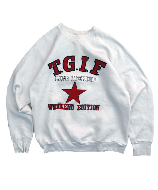 Vintage TGIF Crewneck (Medium)