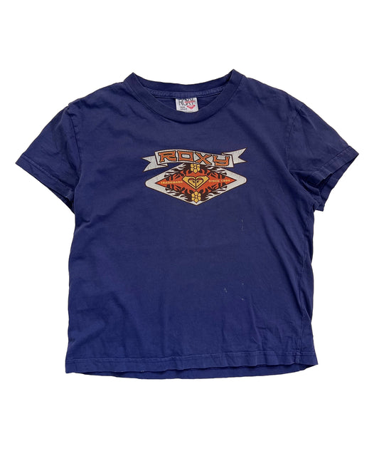 Y2K Roxy Quiksilver Tee (Medium)