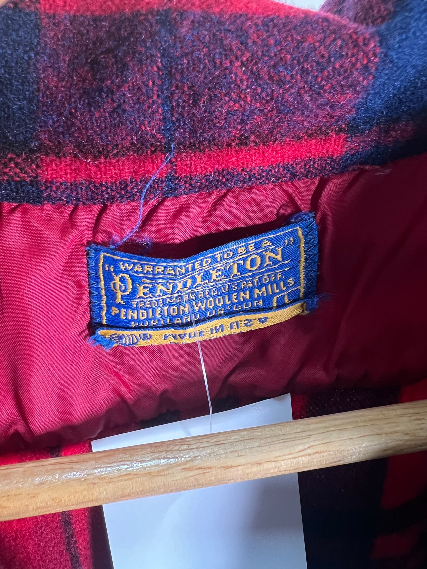 Vintage Pendleton Wool Flannel (Large)
