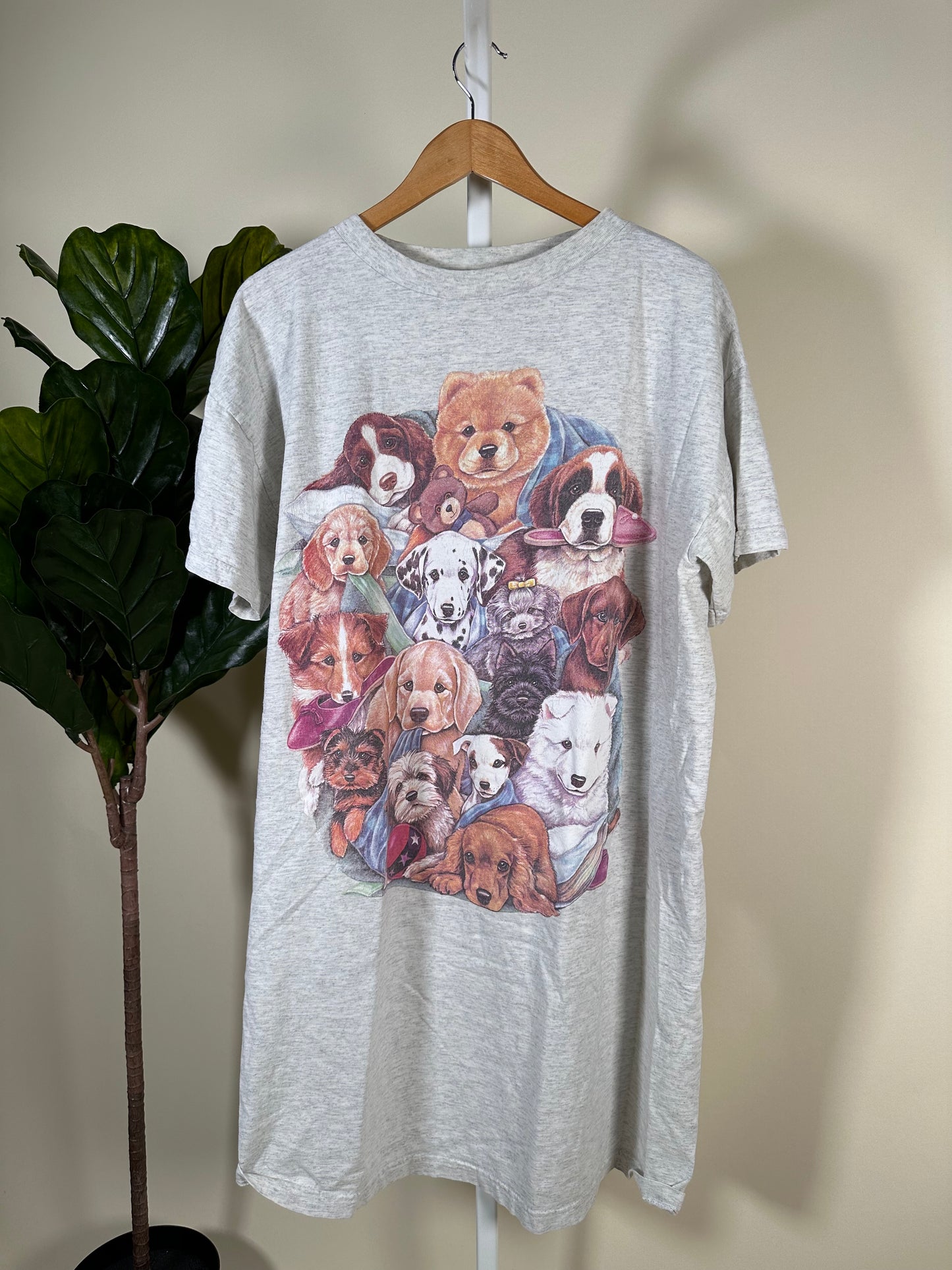 Puppies Long T-shirt (One Size)